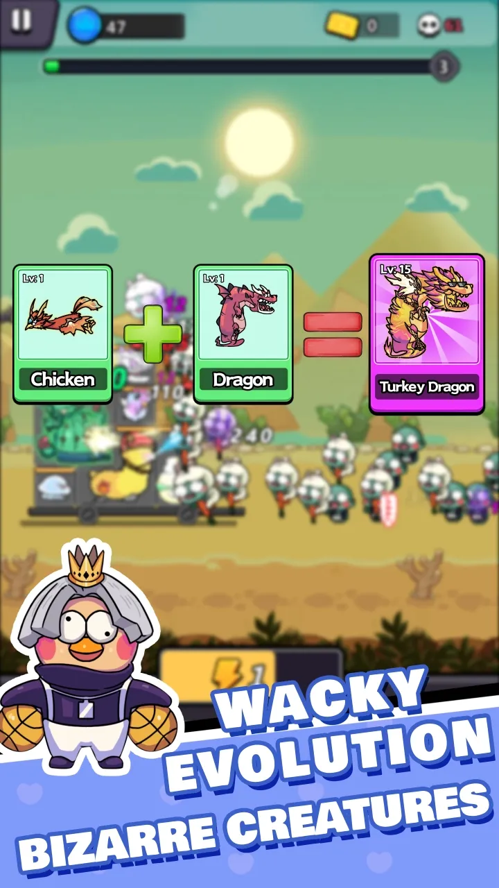 Screenshot 3: Charakter mit coolem Skin